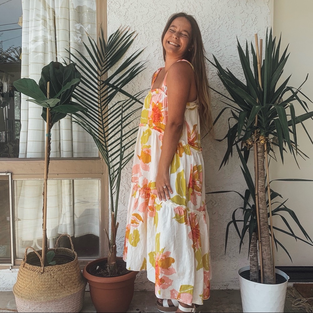 Free People | Moonshine Midi Dress